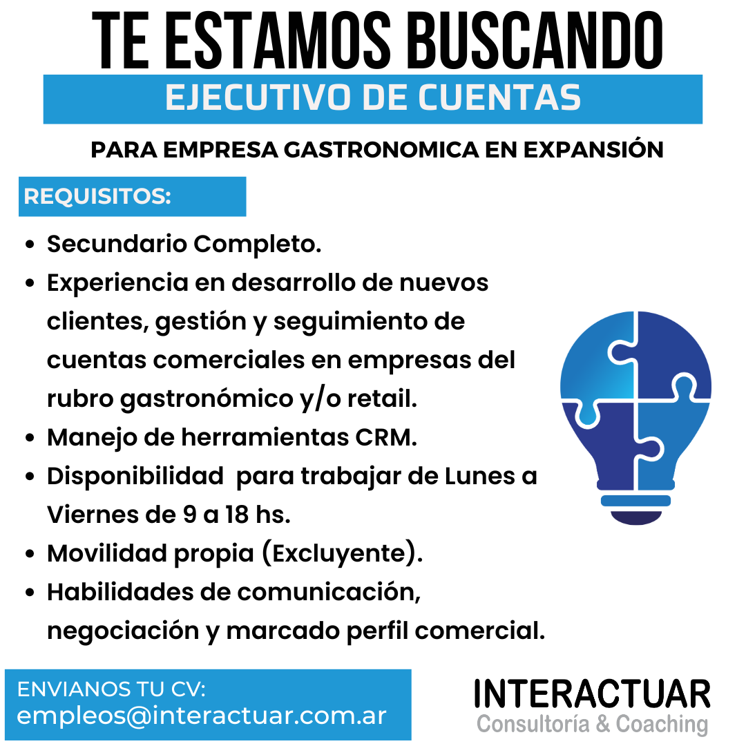 Ejecutivo de cuentas